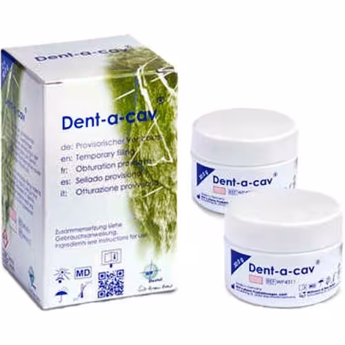 پانسمان موقت سلف کیور Willmann &amp; Pein – Dent-a-Cav - فروشگاه تخصصی دندانپزشکی سپیرا