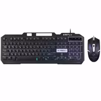 کیبورد و ماوس باسیم گیمینگ ایکس پی پروداکت مدل XP-11400N