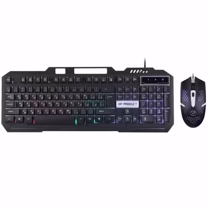 کیبورد و ماوس باسیم گیمینگ ایکس پی پروداکت مدل XP-11400N