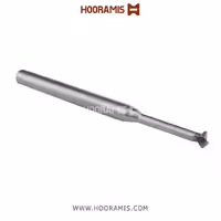 مته اختصاصی دو پر T شکل  8*100*35*9  از جنس Solid Carbide جهت پولیش داخلی در پروفیلهای uPVC در ماشینهای Elumatec , Rotox , Sturz , Urban , etc