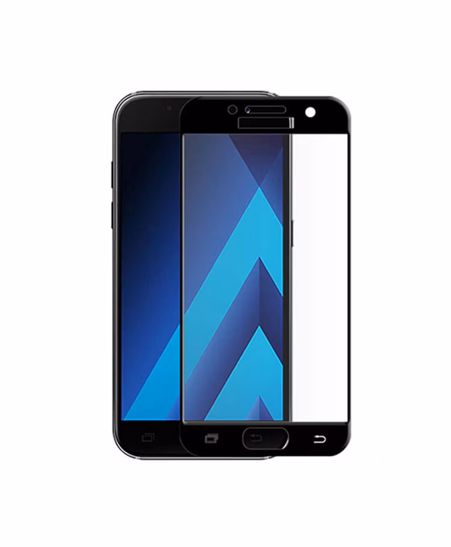 محافظ تمام صفحه نمایش شیشه ای سامسونگ A7 2017