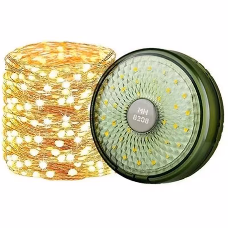 چراغ اضطراری شارژی ریسه دار 8208