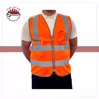 جلیقه ترافیکی AB نارنجی