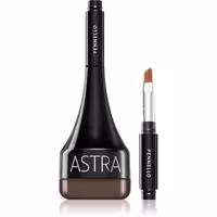 کرم ژل ابرو مدل GEISHA BROWS crema gel sopracciglia BROWN کد 02 آسترا - ASTRA