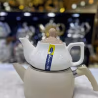 کتری و قوری گرانیتی سوییت لایف اصلی Leimano & Sweet Life مدل SL_6560 کرم