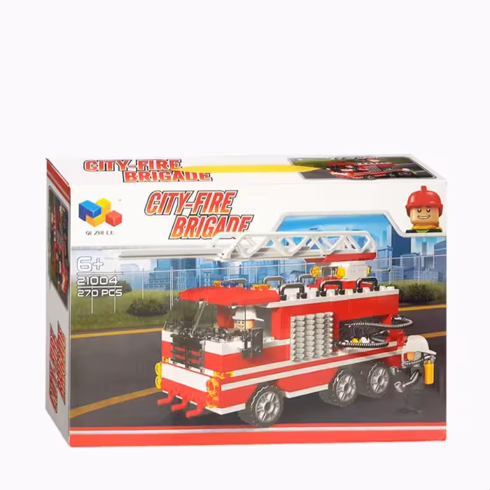 لگو city fire bridge کد 21004