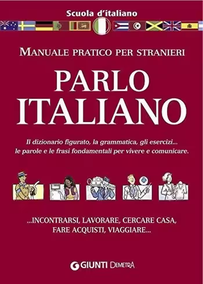 پارلو ایتالیانو قرمز | کتاب ایتالیایی Parlo italiano قرمز