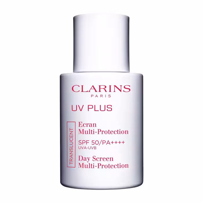 ضد آفتاب ضد آلودگی کلارنس حفاظت چند کاره مناسب انواع پوست –     CLARINS UV Plus Anti-Pollution Day Screen SPF 50/PA