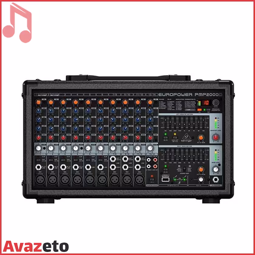 پاور میکسر صندوقی بهرینگر PMP2000D