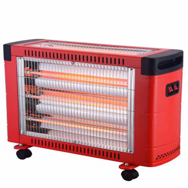 بخاری برقی ایران زمین مدل آگرین 4 شعله بدون فن | چاوه