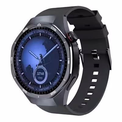 ساعت هوشمند 1/43 اینچی گرین لاین مدل Teck master با بند سیلیکونی