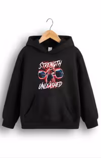 هودی پنبه ترک طرح strength unleashed کد 10216