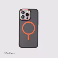 قاب فانتزی REXCIN مشکی قرمز مناسب iPhone 15 Pro Max (5421)