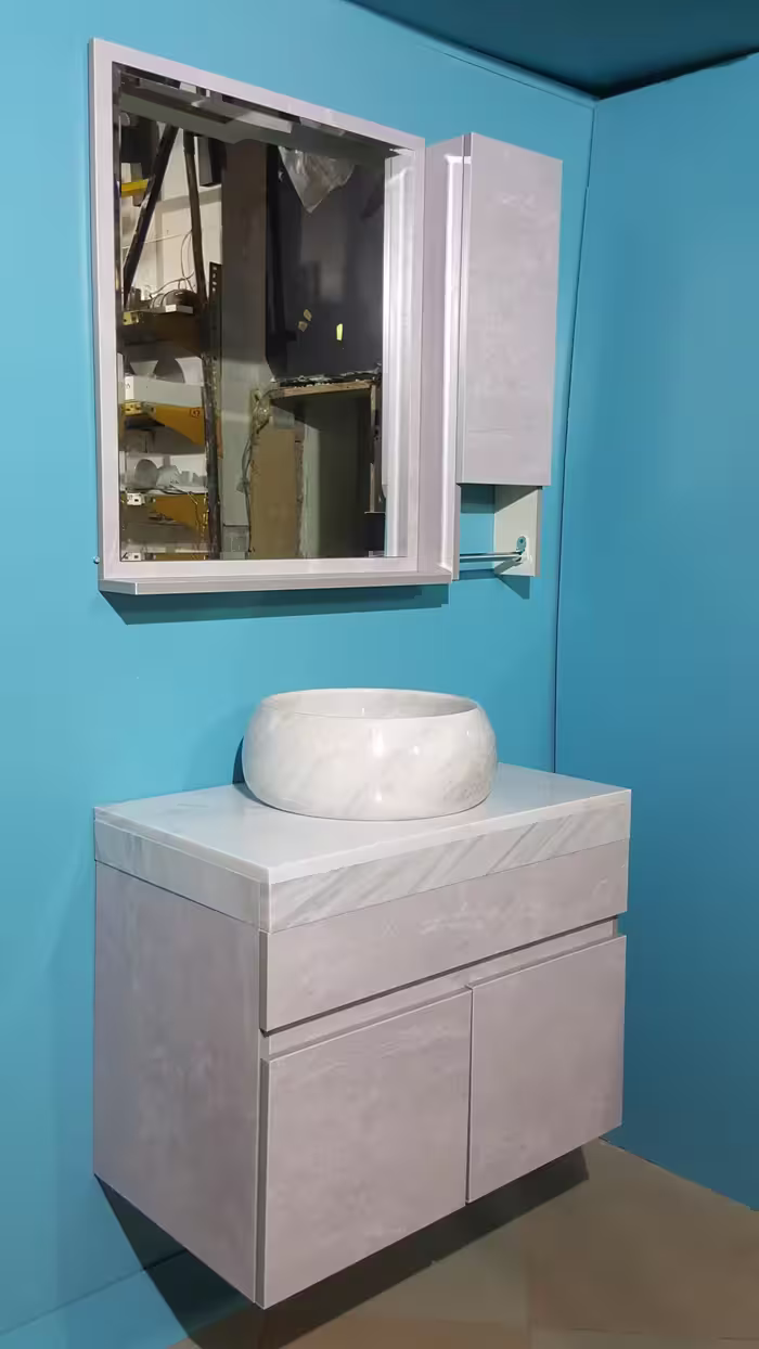 روشویی کابینت دار ابروباد طوسی