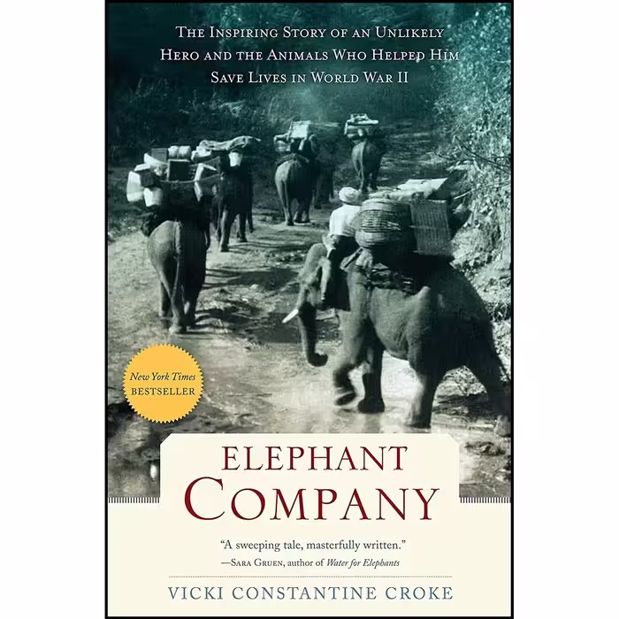 کتاب زبان اصلی Elephant Company اثر Vicki Croke انتشارات Thorndike Press