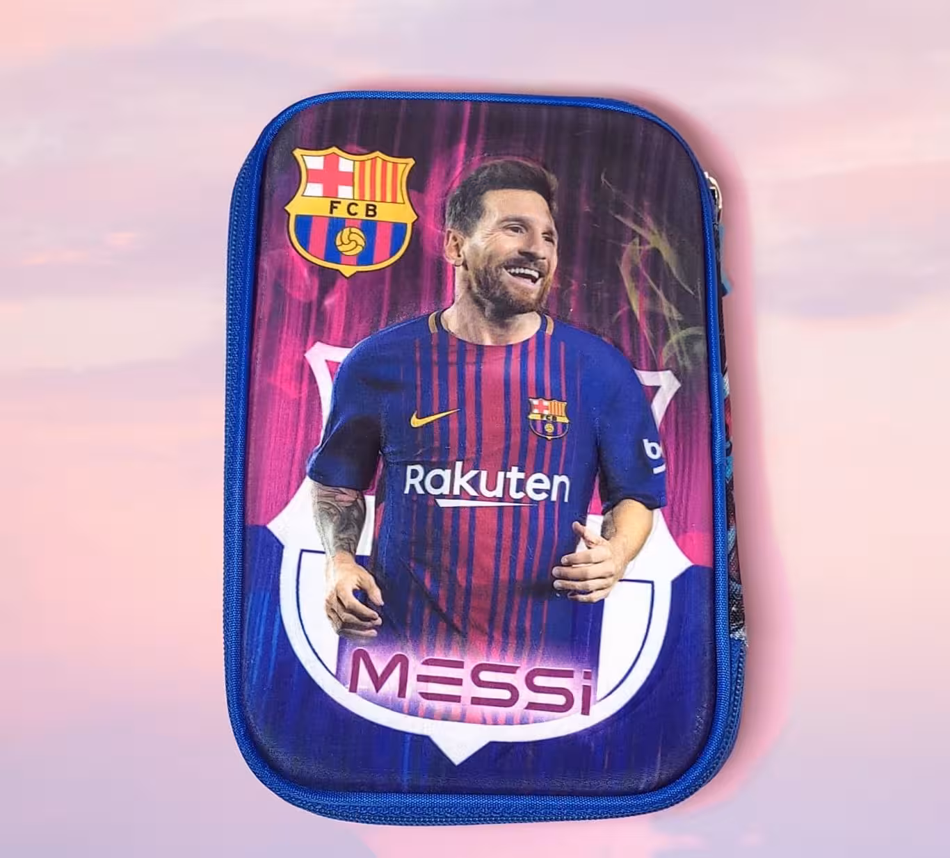 جامدادی پارچه ای کتابی طرح برجسته یونی فای 1441