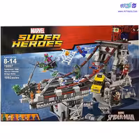 لگو مرد عنکبوتی نبرد پل نهایی 1092 قطعه کد 78057