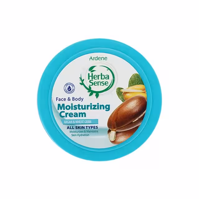 کرم مرطوب کننده آردن سری Herba Sense با رایحه آرگان و جوانه گندم وزن 150 گرم