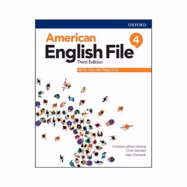 کتاب american english file 4 3rd edition اثر christina latham انتشارات جنگل