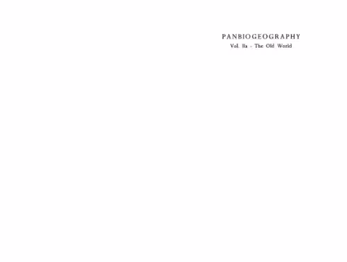 خرید و دانلود نسخه کامل کتاب Panbiogeography