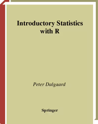 خرید و دانلود نسخه کامل کتاب Introductory Statistics with R