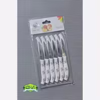کارد میوه‌خوری 12 عددی، با دسته پلاستیکی