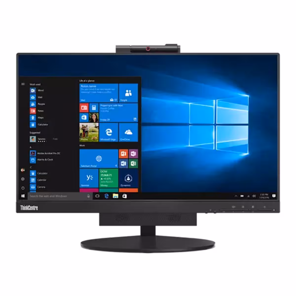 آل این وان استوک لمسی 21.5 اینچی لنوو مدل Lenovo ThinkCentre TIO 22 Core i5 6500 8GB 256SSD