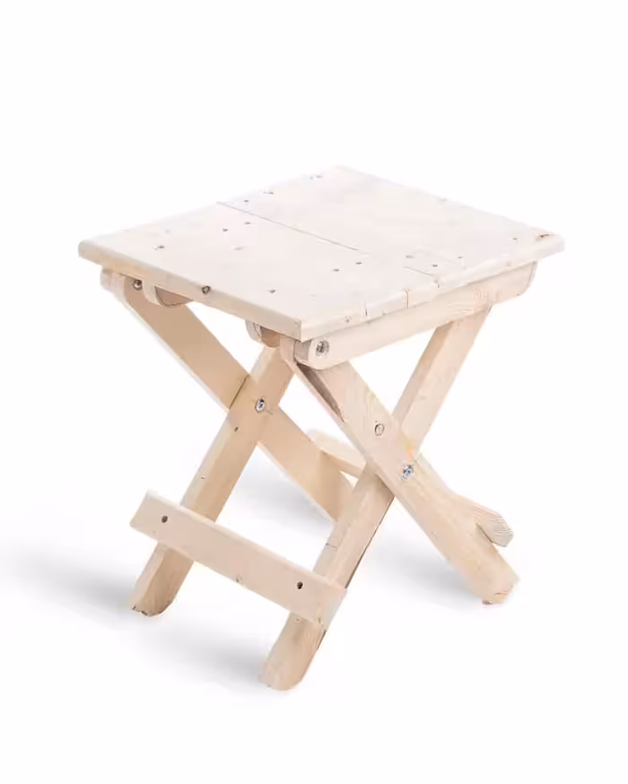 چهار پایه چوبی تاشو 104