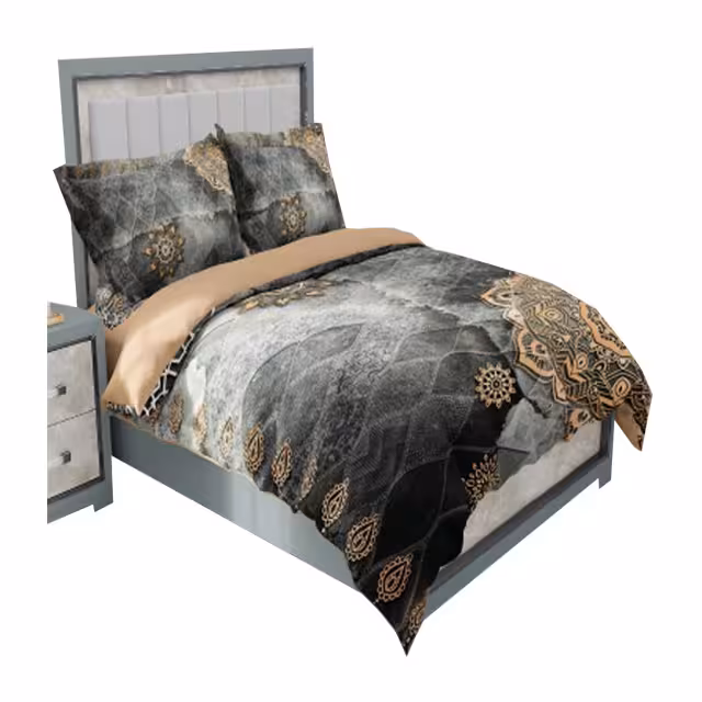 سرویس روتختی دو نفره کارینا مدل سه بعدی 6 تکه کد 2123