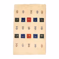 گبه دستباف یک متری طرح درخشان کد 4020104