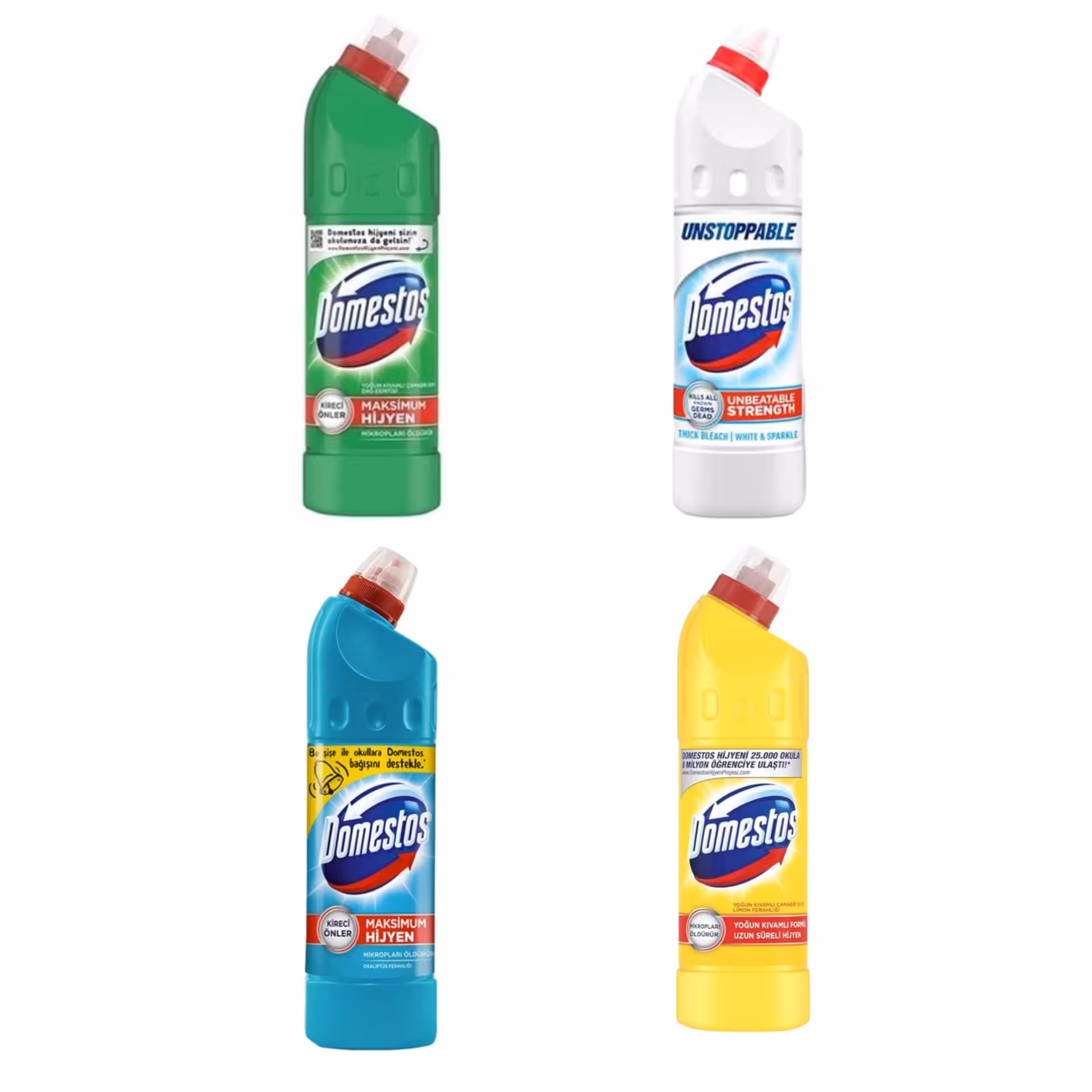 مایع جرم گیر و سفیدکننده دامستوس حجم 750 میل