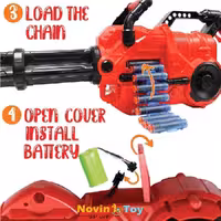 تفنگ مسلسل رگباري پوكه پران