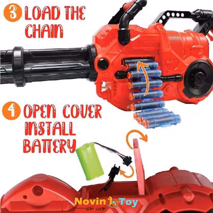 تفنگ مسلسل رگباري پوكه پران