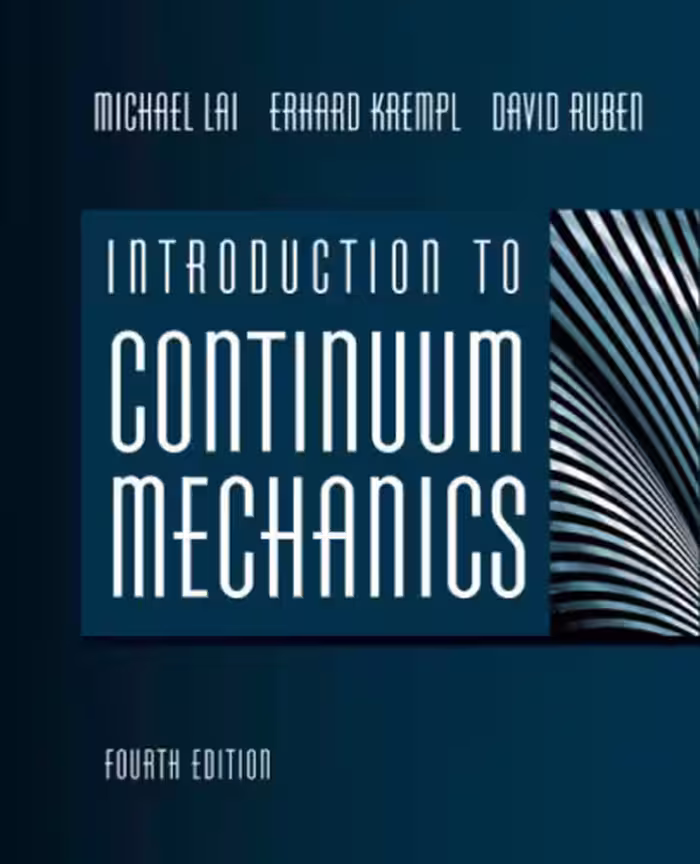 خرید و دانلود نسخه کامل کتاب Introduction to continuum mechanics
