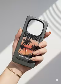 قاب طرح دار شیائومی Note 14 pro 4g طرح Sunset
