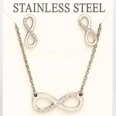 نیم ست استیل طرح اینفینیتی