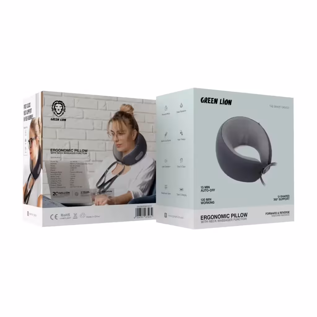 بالش ماساژور گردن ارگونومیک گرین Green Lion Ergonomic Pillow