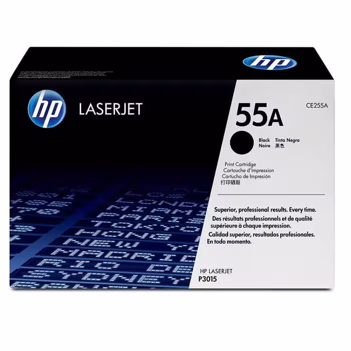 تونر کارتریج مشکی اچ پی مدل HP-55A-طرح