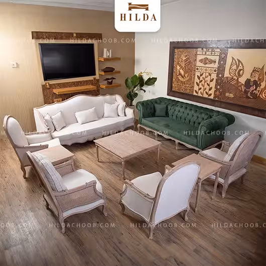 مبل کلاسیک مدل آنا – 10 نفرهجدیدNeoClassic Anna FSNC001