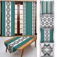 کاور کوسن کد 630 (ست سبز نارنجی)