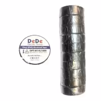 چسب برق dede مشکی-بسته 10تایی