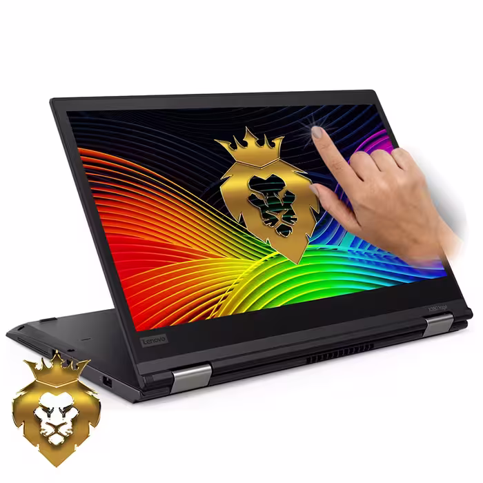 مینی لپ تاپ تبلت شو لنوو تینکپد یوگا X380 با قلم لمسی i5 Gen8-8GB-256GB