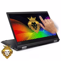 مینی لپ تاپ تبلت شو لنوو تینکپد یوگا X380 با قلم لمسی i5 Gen8-8GB-256GB