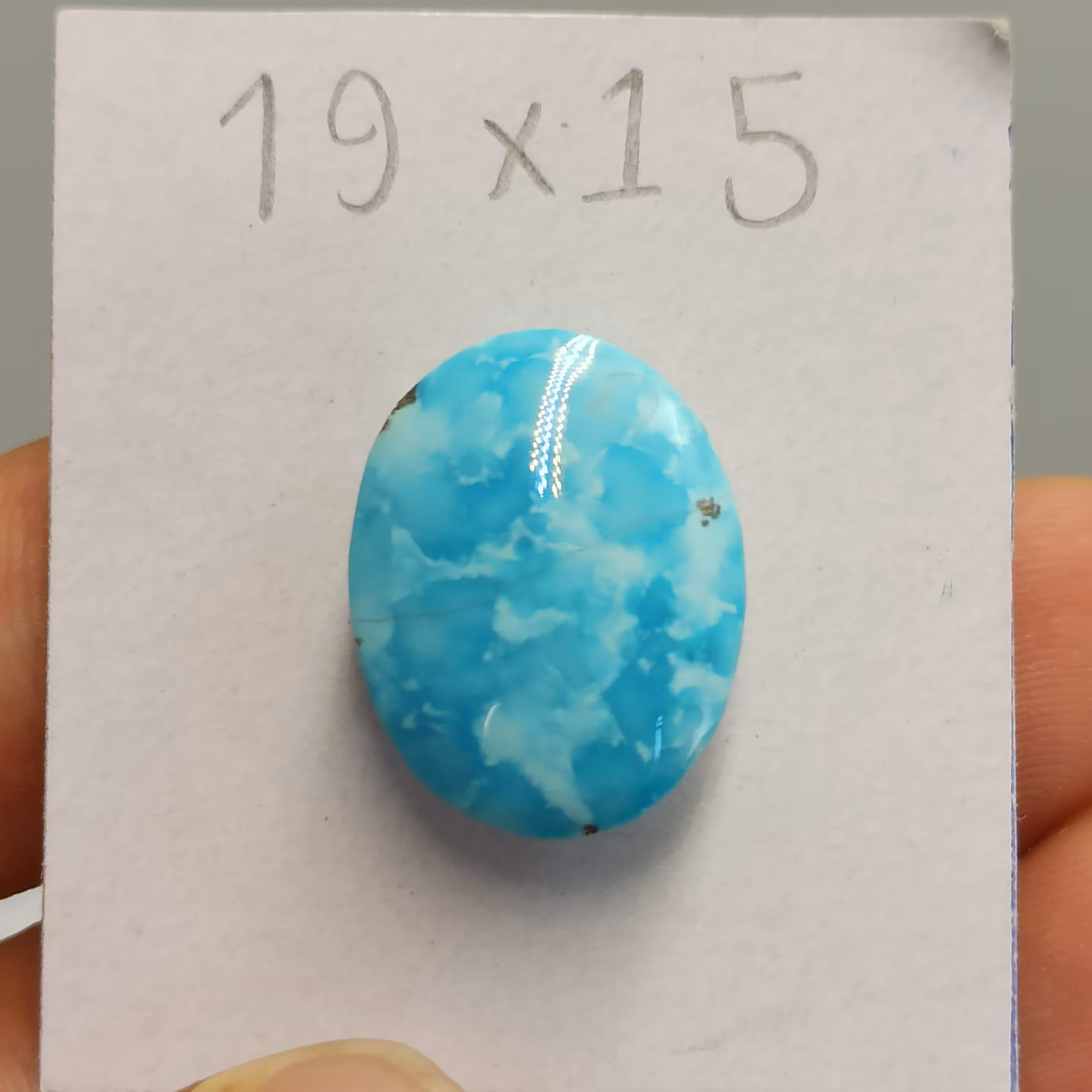 نگین فیروزه طبیعی 