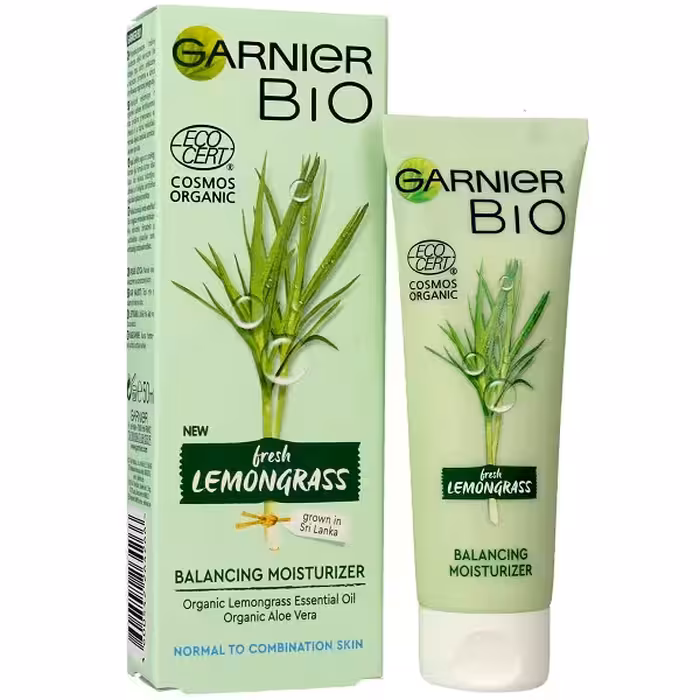 کرم مرطوب و متعادل کننده علف لیمو گارنیر (گارنیه) اصل | احیا و تمیزکنندگی عمیق پوست | 50 میل