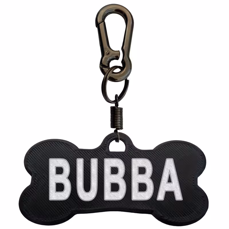 پلاک شناسایی سگ مدل BUBBA | چاوه