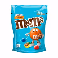 اسمارتیز کارامل نمکی ام اند ام m&ms حجم 176 گرم