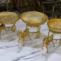 ست پذیرایی سه تیکه اسب کالسکه دار