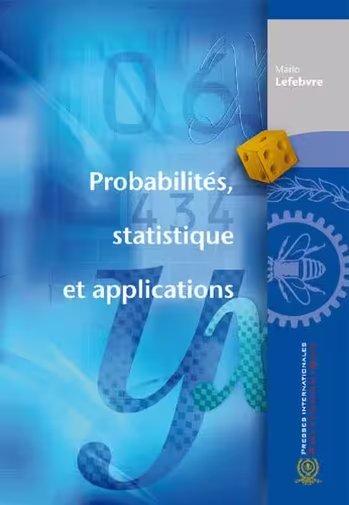 خرید و دانلود نسخه کامل کتاب Probabilites, statistique et applications