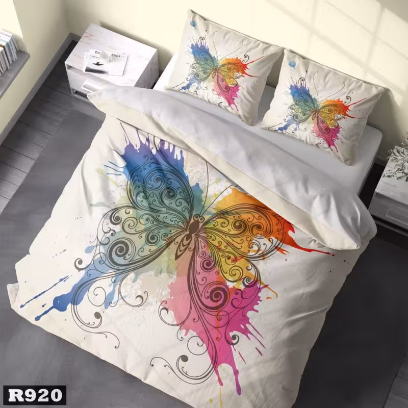 روتختی سه بعدی طرح پروانه